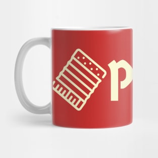 Polka! Accordion Cream Mug